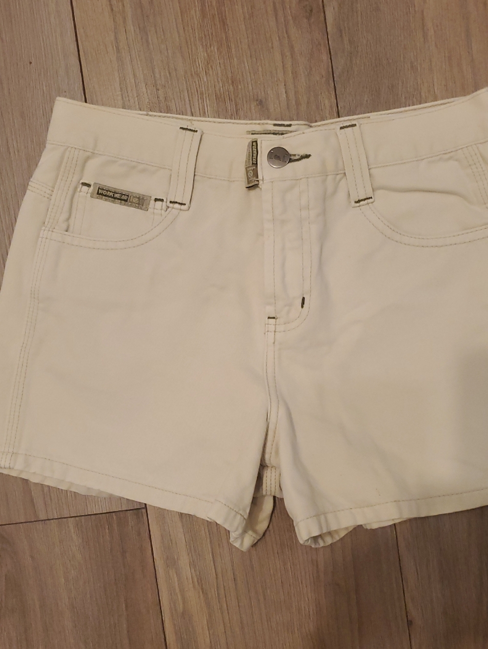 Women’s Cream Casual Shorts